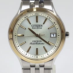CITIZEN Men's Watch Exceed EBG74-2792 Eco-Drive Gold Dial