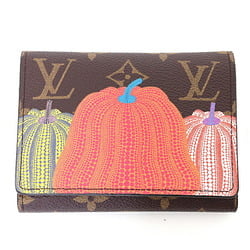 Louis Vuitton LOUIS VUITTON Yayoi Kusama LV×YK Portefeuille Victorine Tri-fold Wallet M82111 Multicolor