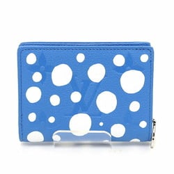 Louis Vuitton LV×YK Portefeuille K Infinity Dot Blue Blanc M82104 Yayoi Kusama