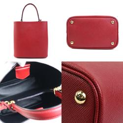 PRADA handbag shoulder bag leather red ladies 1BA212 h30261f