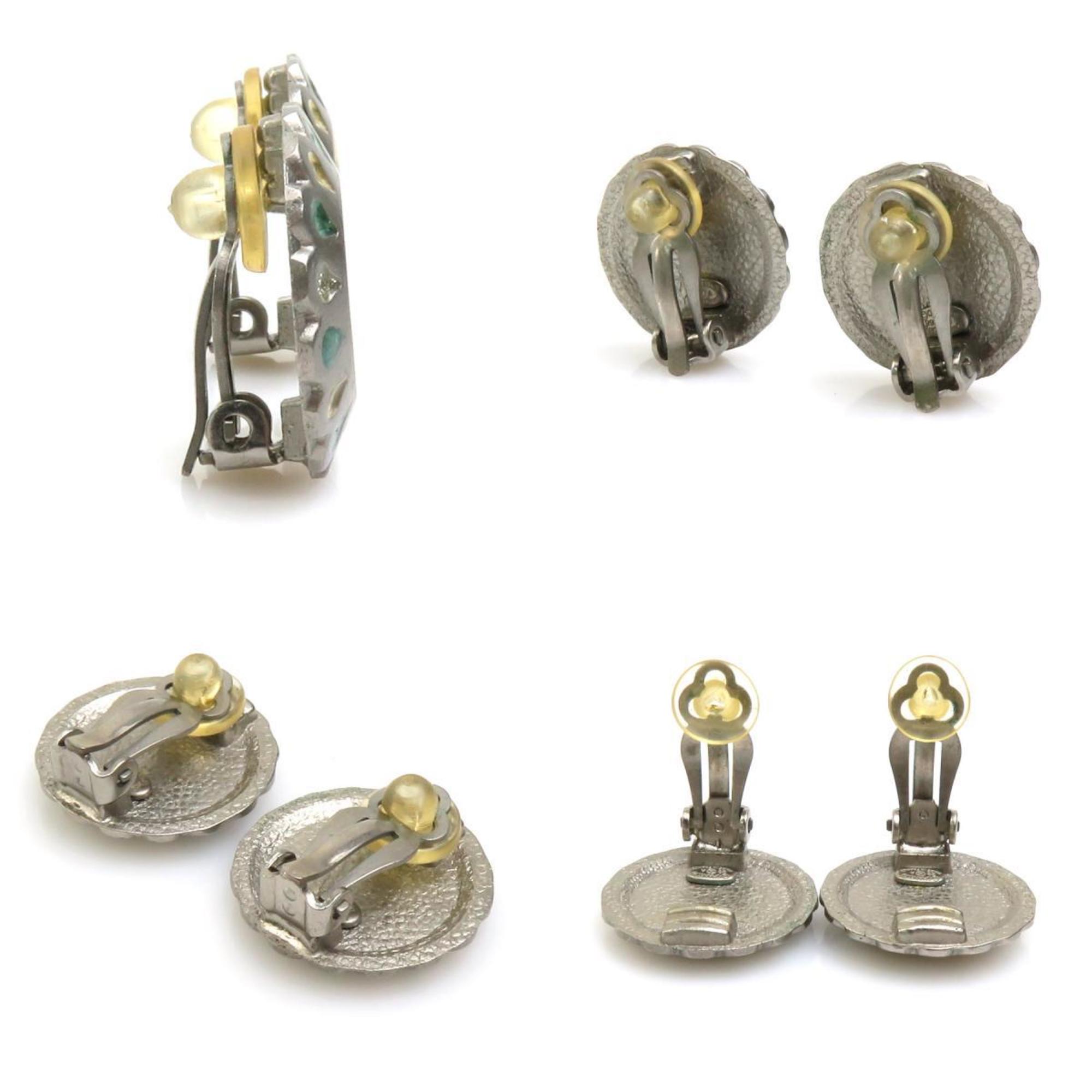 CHANEL Metal Silver Earrings for Women h30281f