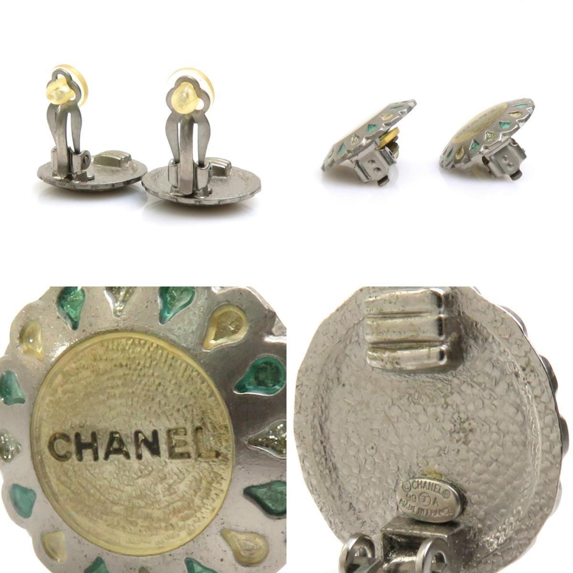 CHANEL Metal Silver Earrings for Women h30281f