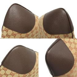 GUCCI Shoulder Bag GG Canvas Horsebit Canvas/Leather Orange Beige/Brown Gold Women's 602089 w0207a