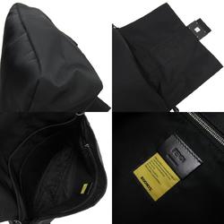 FENDI Shoulder Bag Handbag Baguette Nylon Black Men's w0191a