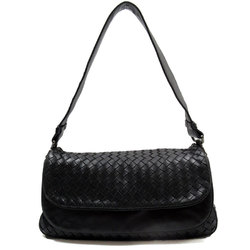 BOTTEGA VENETA Shoulder Bag Intrecciato Leather Black Women's w0217k
