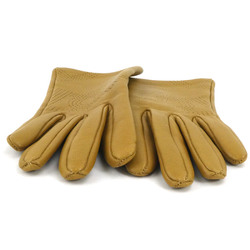 Hermes HERMES Gloves Leather Brown Women's e58589f