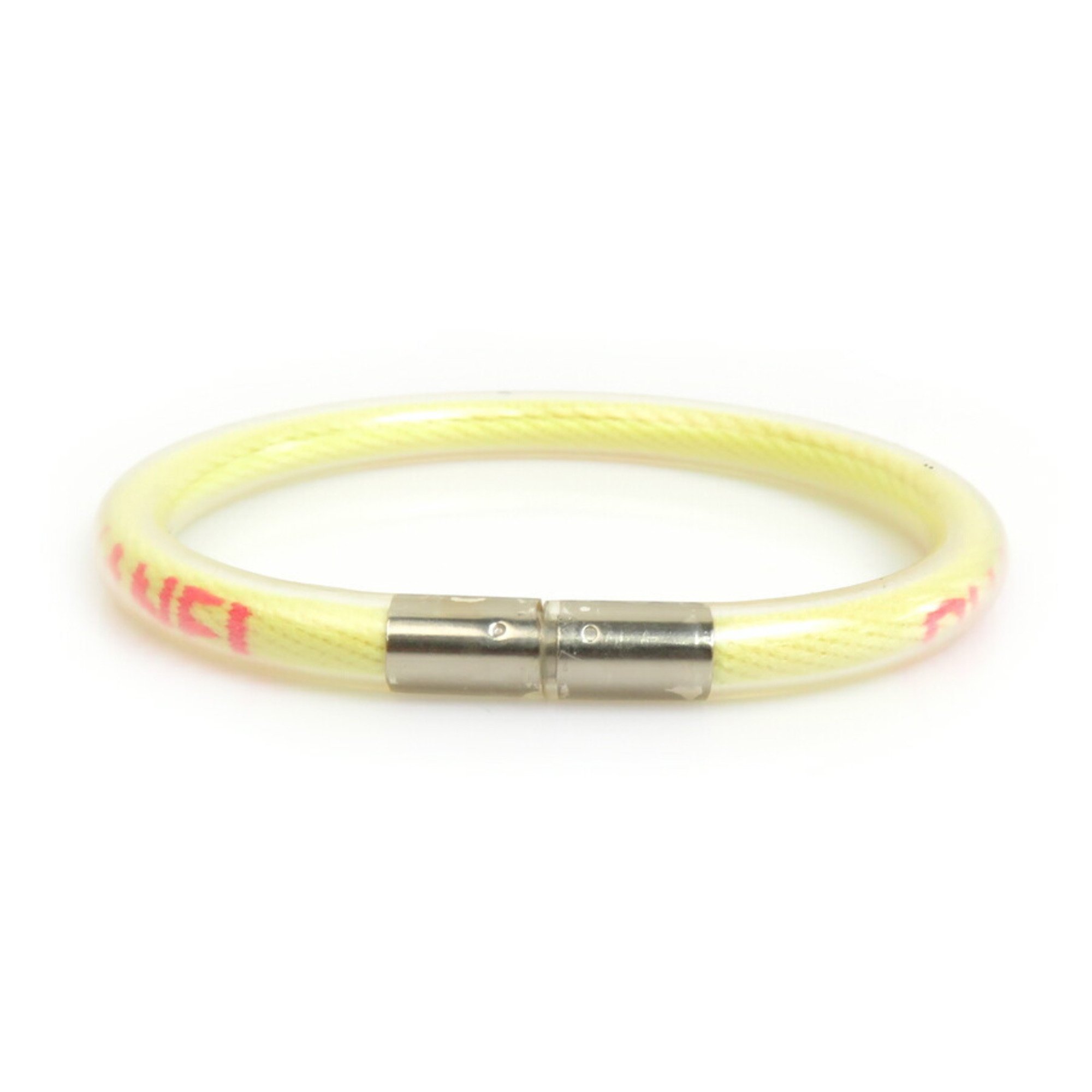 CHANEL Bracelet PVC Yellow Women's h30273f