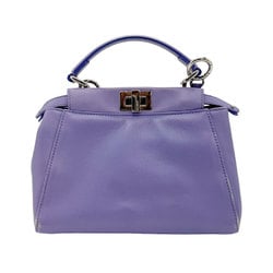 FENDI handbag shoulder bag leather purple ladies 8BN244-K4P z0719