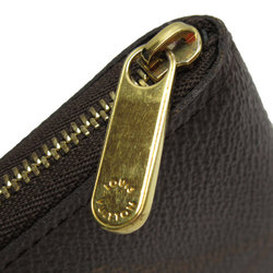 Louis Vuitton LOUIS VUITTON Coin Case Wallet Monogram Giant Zipper Purse Canvas Brown Women's M69354 w0210a