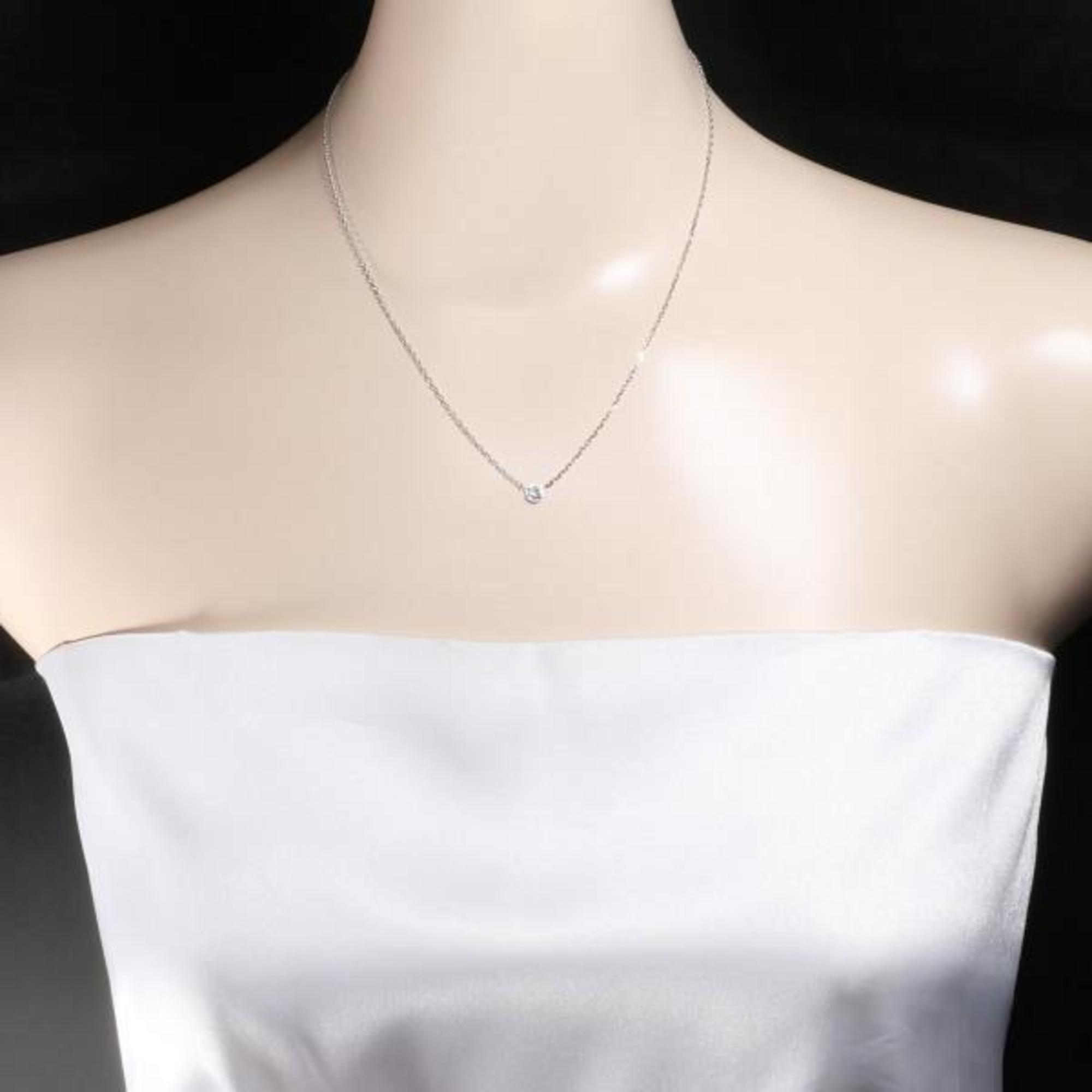 Cartier D'Amour SM K18WG Necklace Diamond Total weight approx. 3.0g Approx. 41cm Similar