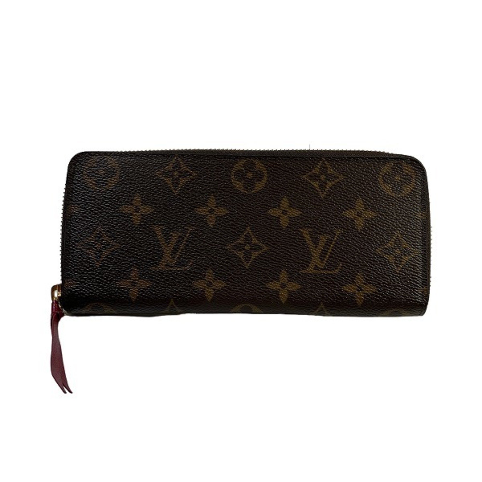 Louis Vuitton Monogram Portefeuille Clemence M60742 Long Wallet for Women