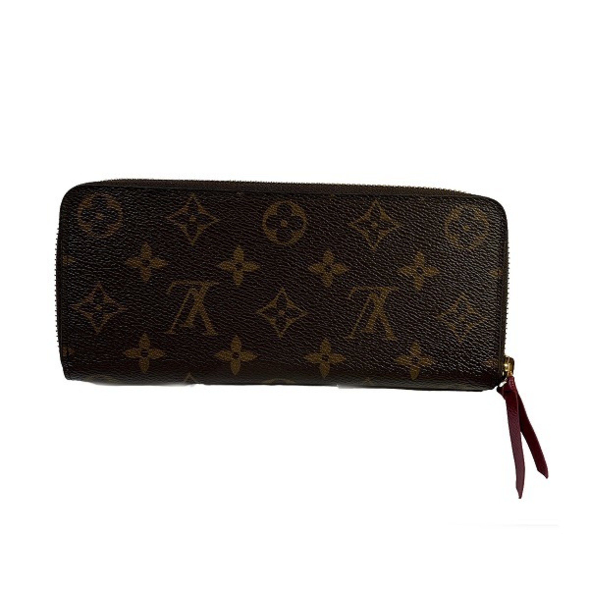 Louis Vuitton Monogram Portefeuille Clemence M60742 Long Wallet for Women