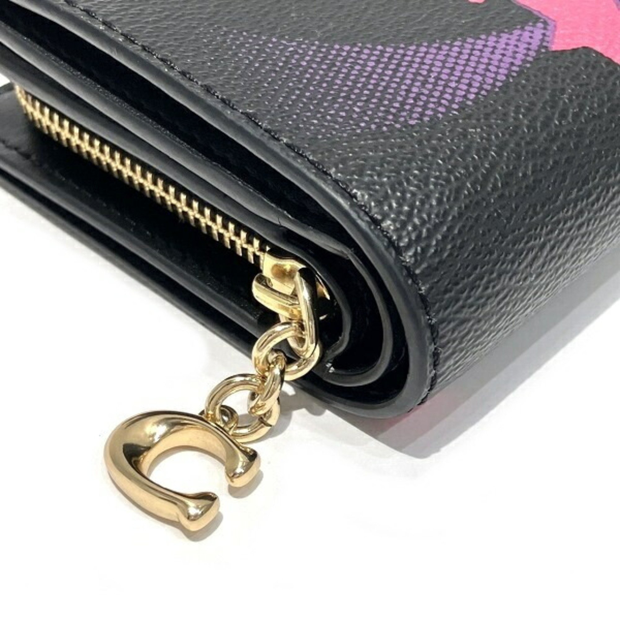 Coach Disco Star C7297 Women's Bi-fold Wallet