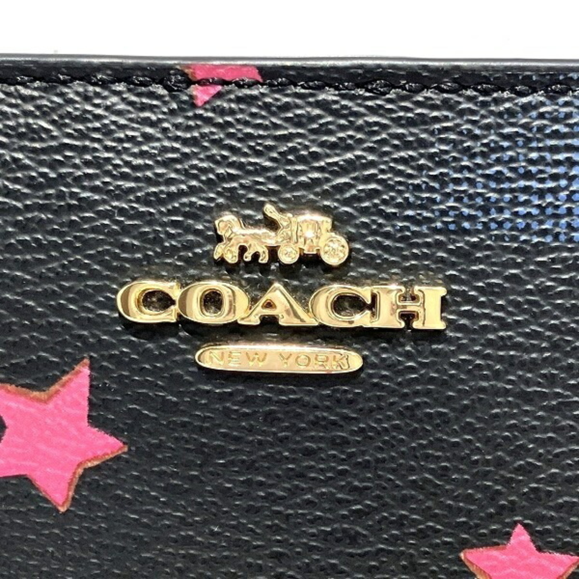 Coach Disco Star C7297 Women's Bi-fold Wallet