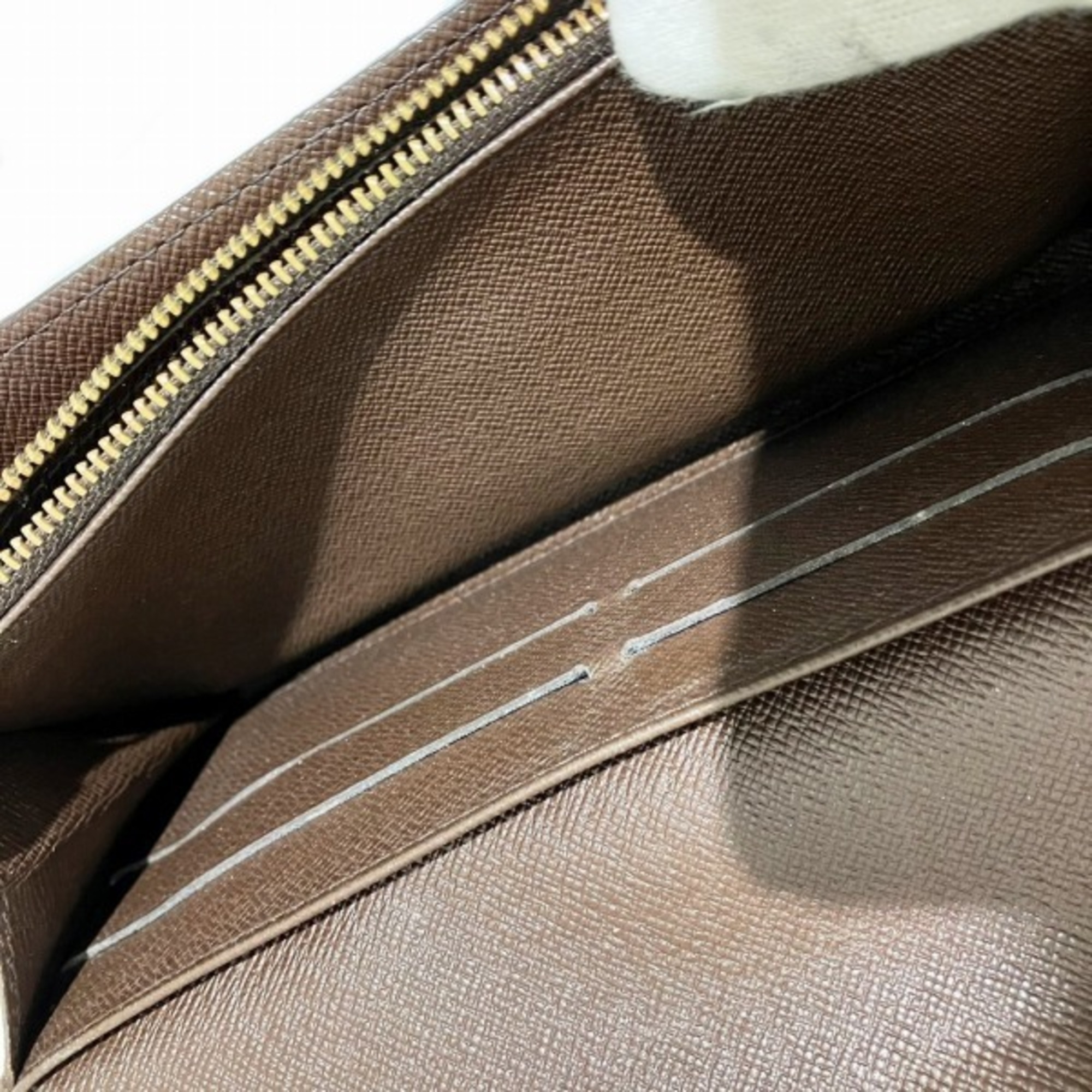 Louis Vuitton Damier Portefeuille Sarah N61726 Long Wallet Bi-fold for Women