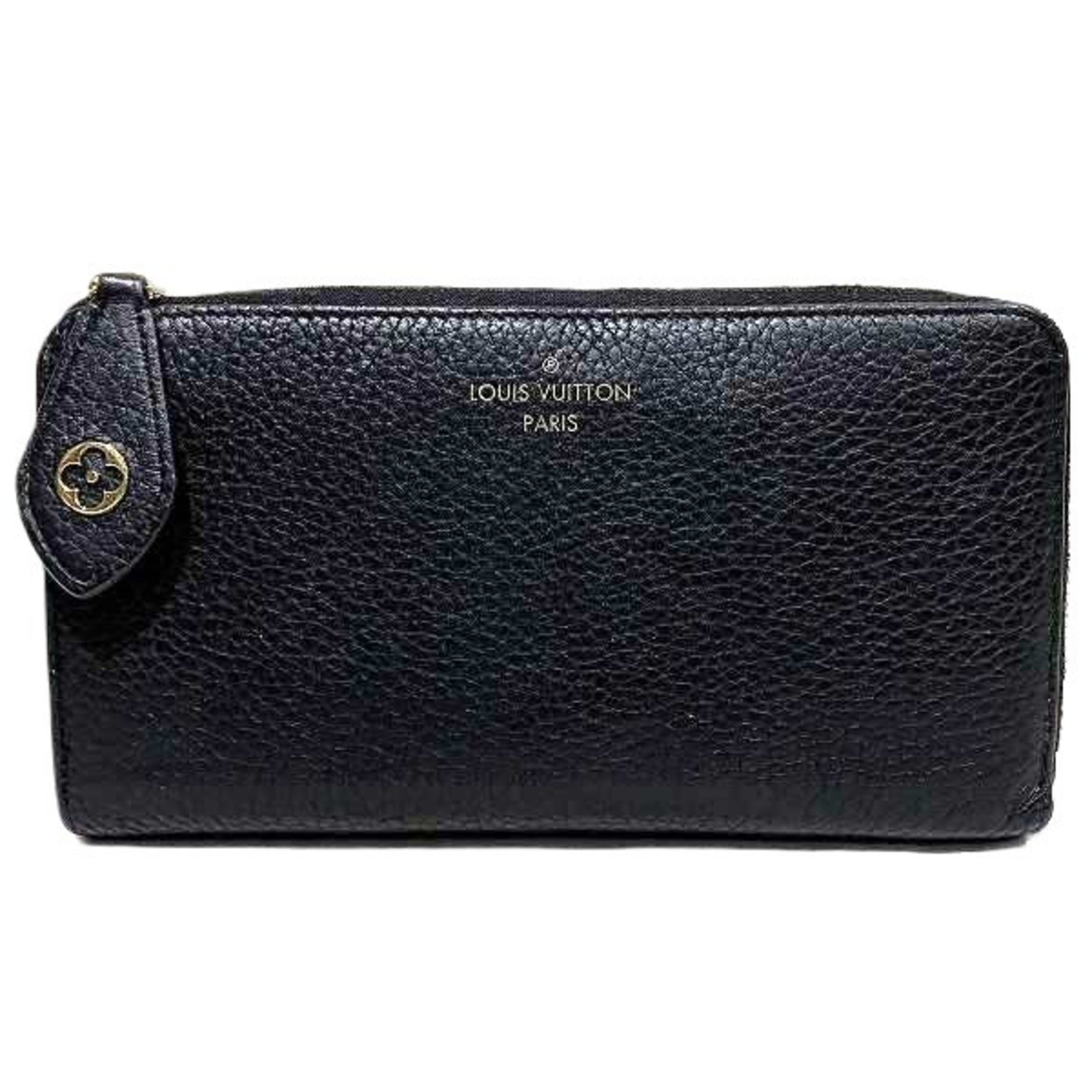 Louis Vuitton Taurillon Portefeuille Comet M63102 Long Wallet for Women