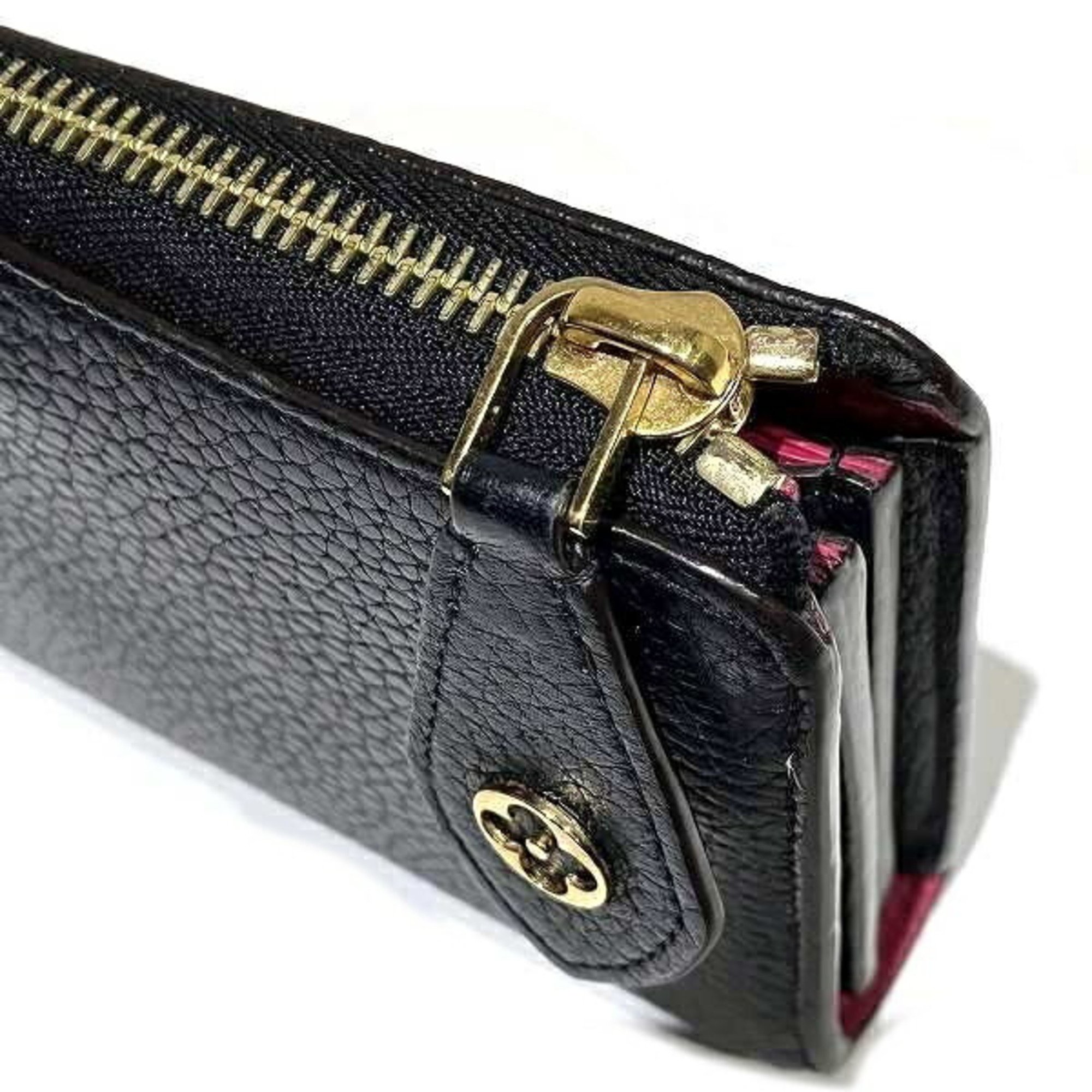 Louis Vuitton Taurillon Portefeuille Comet M63102 Long Wallet for Women