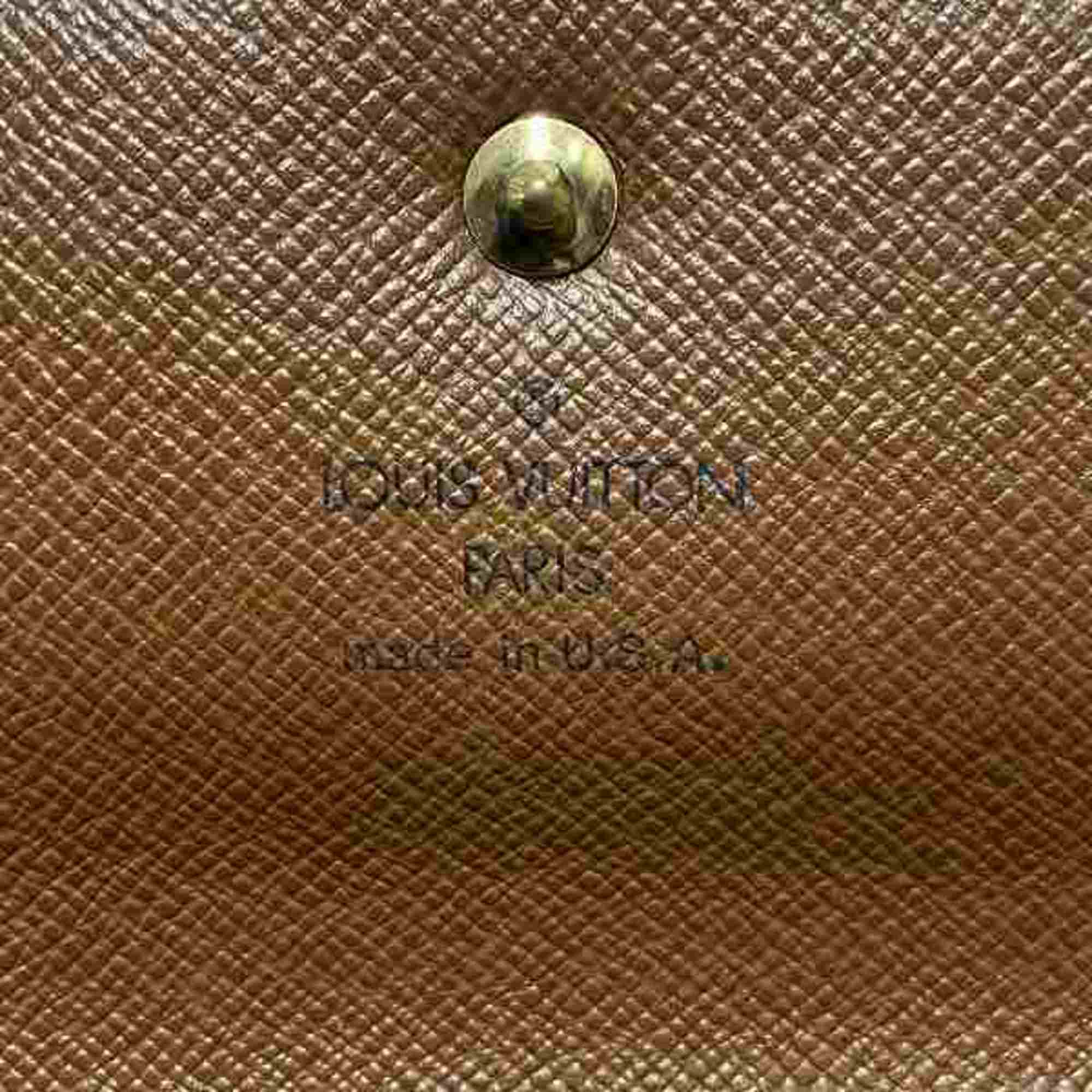 Louis Vuitton Monogram Porte Tresor International M61215 Long Wallet Bi-fold for Men and Women
