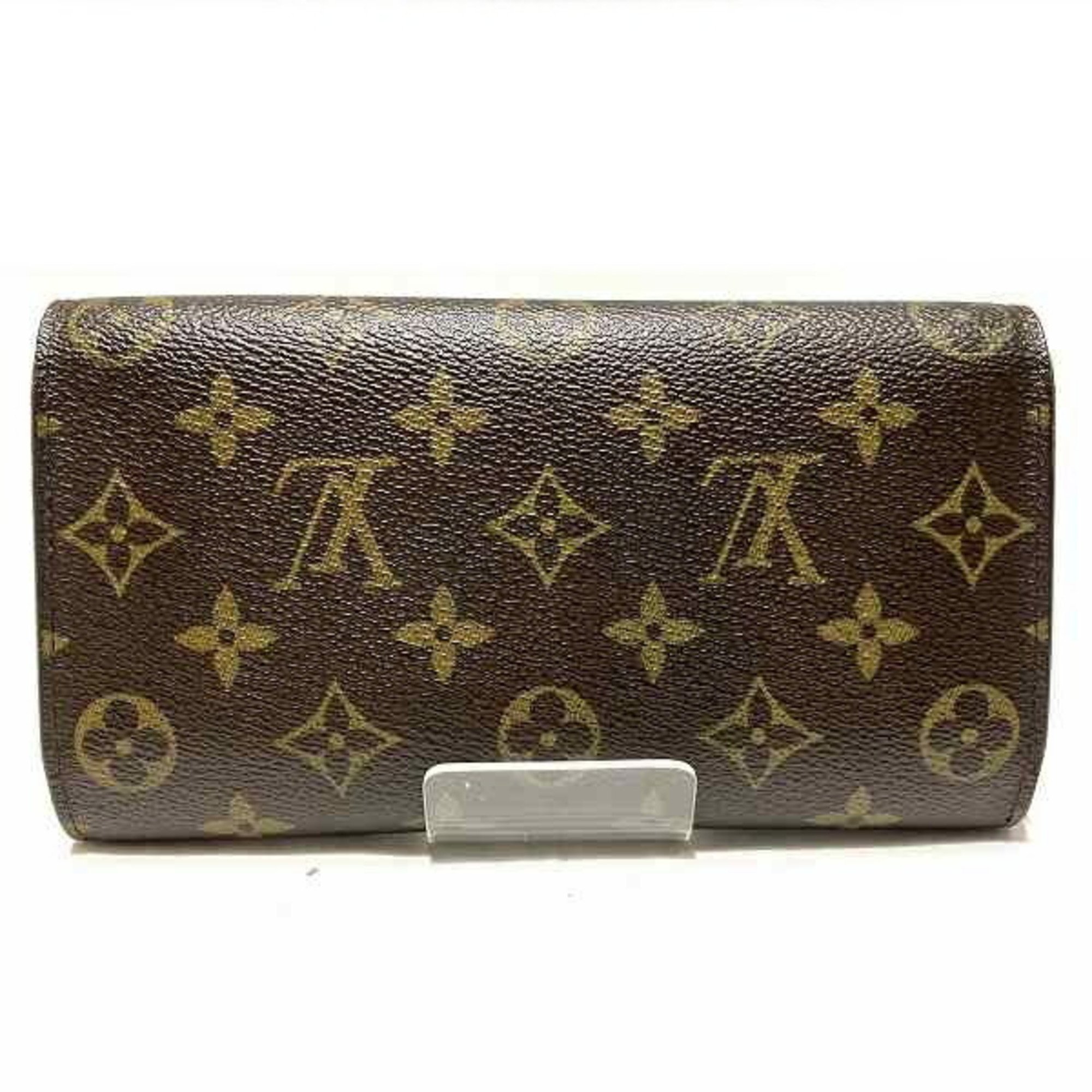 Louis Vuitton Monogram Porte Tresor International M61215 Long Wallet Bi-fold for Men and Women