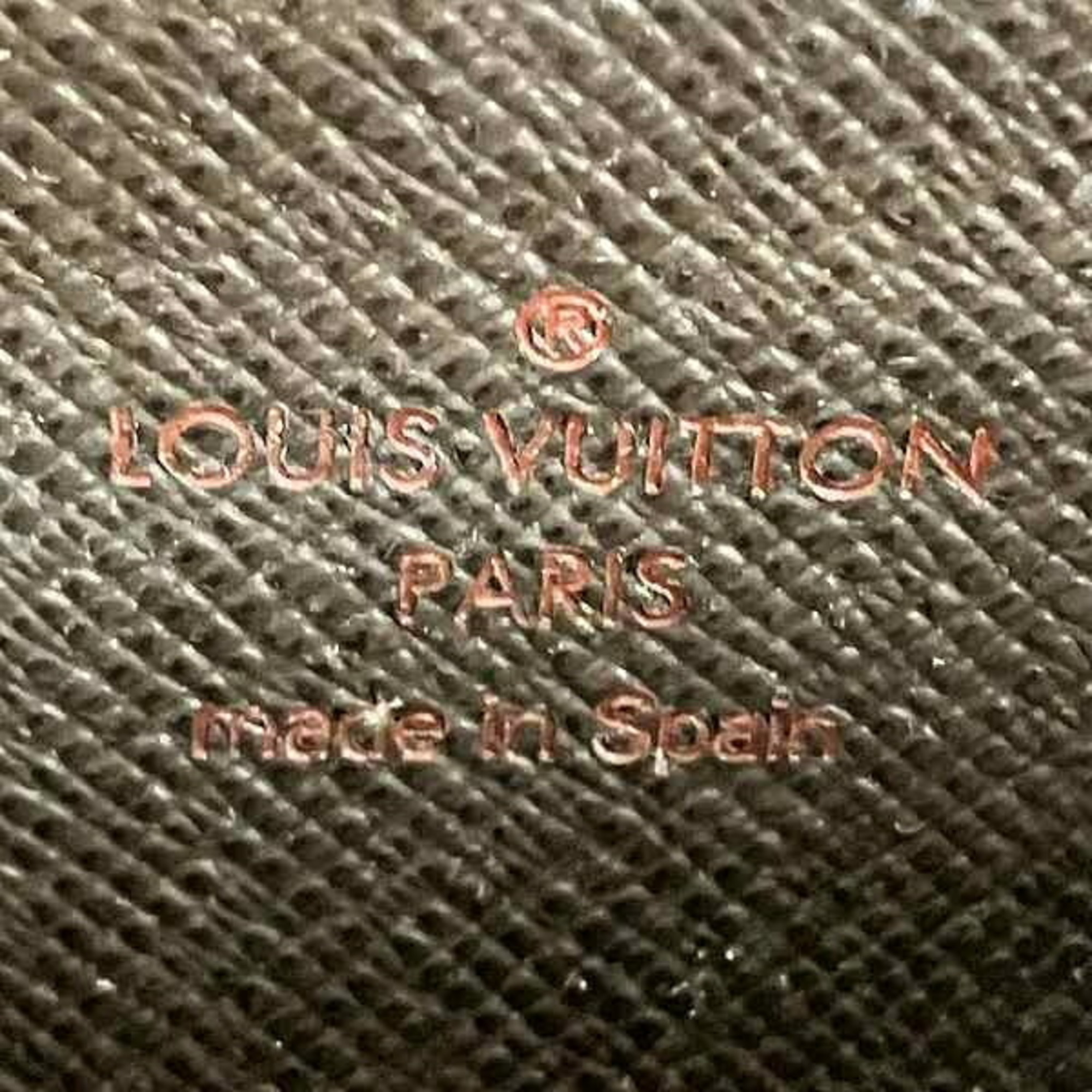 Louis Vuitton Damier Zippy Wallet N60015 Long Men's Women's