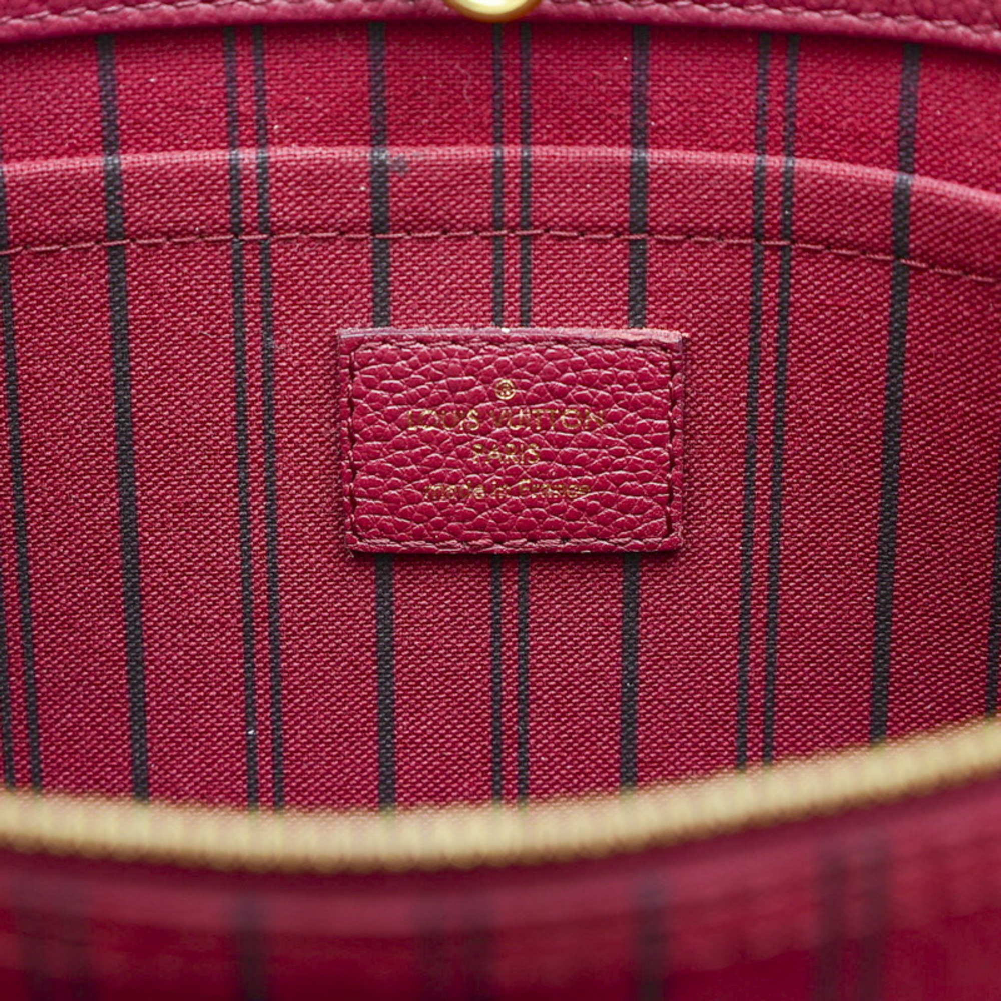 Louis Vuitton Monogram Empreinte Montaigne MM Bag Aurore M41196