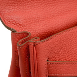Hermes Kelly 32 Inner Stitching Handbag Taurillon Rose Jaipur R Stamp