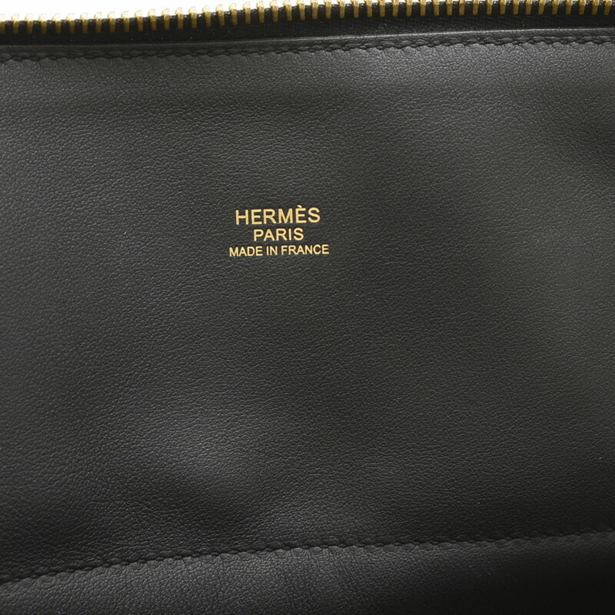 Hermes Bolide 31 Handbag Taurillon Clemence Black D Stamp