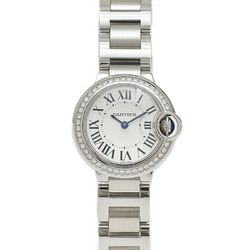 Cartier Ballon Bleu de Ladies' Diamond Watch, Silver Dial, Quartz W4BB0015