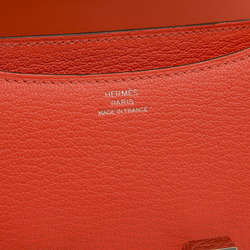 Hermes Constance 18 Shoulder Bag Miroir Chevre Rose Texas B Stamp