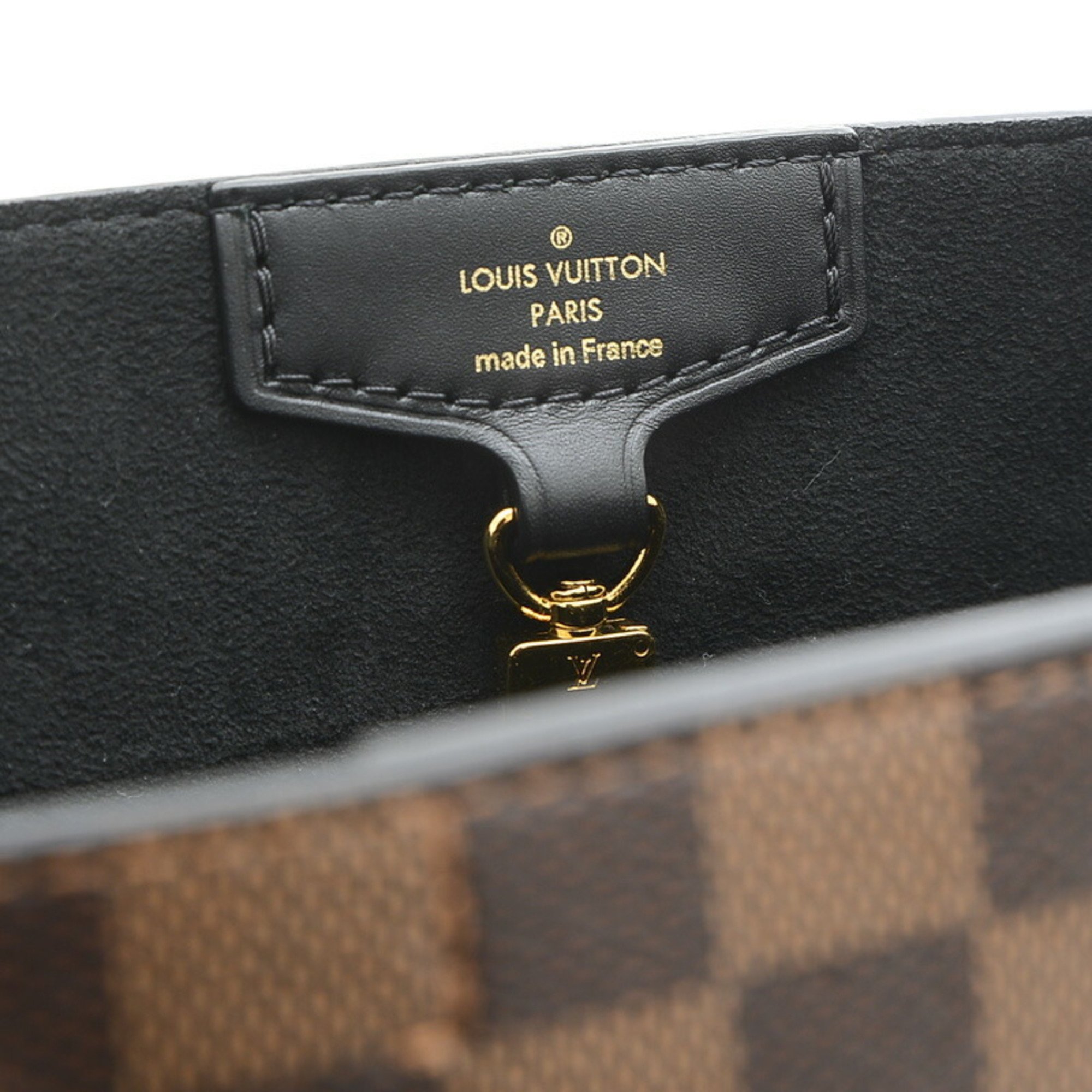 Louis Vuitton Damier Belmont NV BB Bag Noir N60348