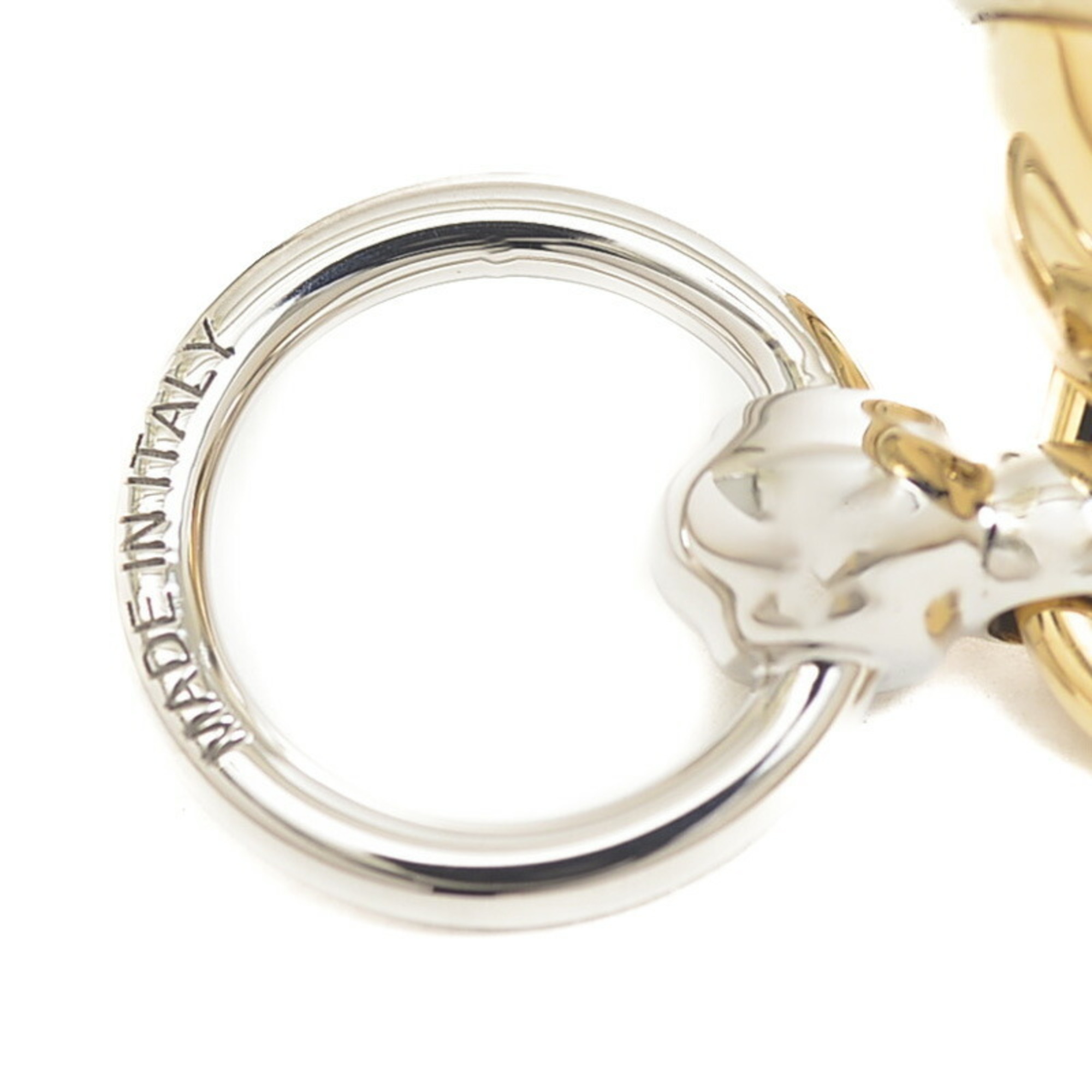 Hermes Twilly Ring Bell Metal Gold Silver