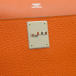 Hermes Gypsiere 28 Shoulder Bag Taurillon Clemence Orange P Stamp