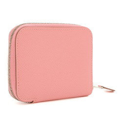 Hermes Azap Round Wallet Epson Rose Confetti Y Stamp
