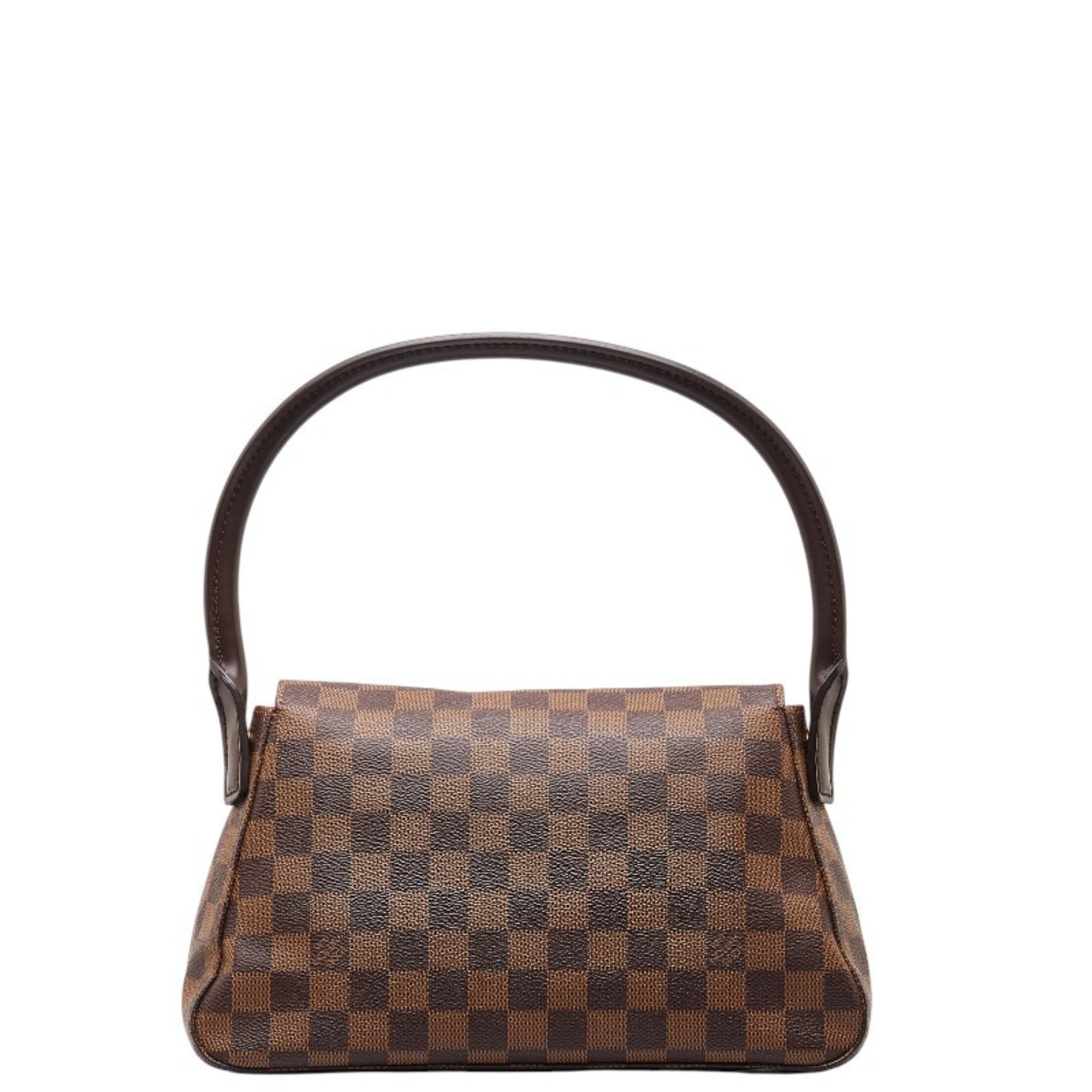 Louis Vuitton Damier Looping Special Order Handbag Shoulder Bag N51148 Brown PVC Leather Women's LOUIS VUITTON