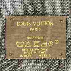 Louis Vuitton Damier Echarpe Petit M75342 Grey Accessories Scarf Men's Women's