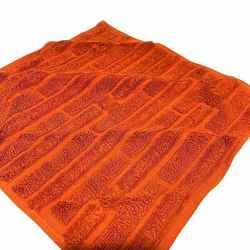 Hermes Carre Towel Stairs Orange Accessory Hand Men Women