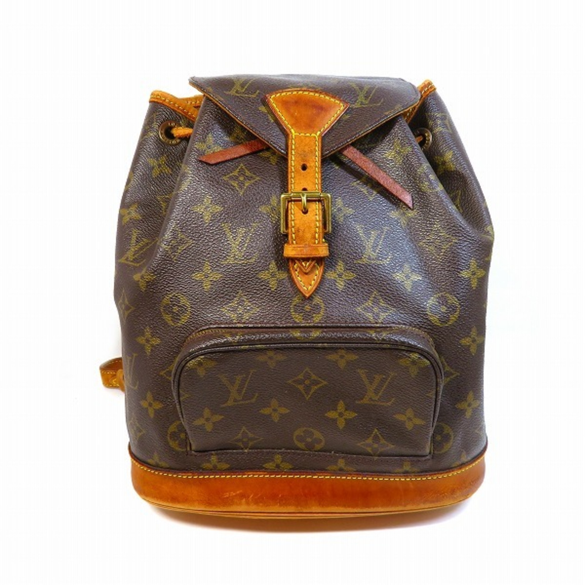 Louis Vuitton Monogram Montsouris MM M51136 Bag Backpack for Women