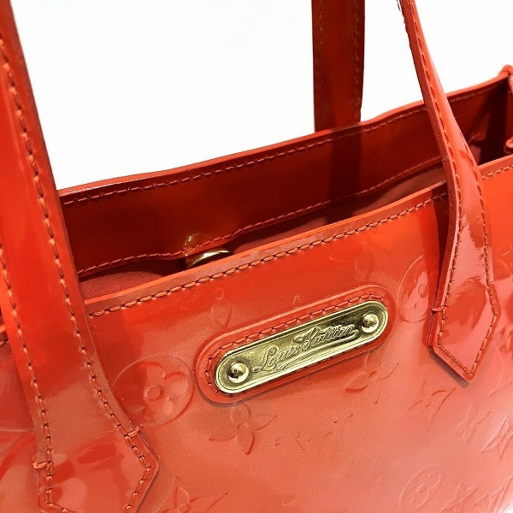 Louis Vuitton Vernis Wilshire PM M93644 Bags Handbags Women's