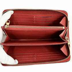 Louis Vuitton Empreinte Zippy Wallet M63691 Scarlet Long for Women