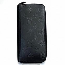 Louis Vuitton Monogram Shadow Zippy Wallet Vertical M62902 Long for Men