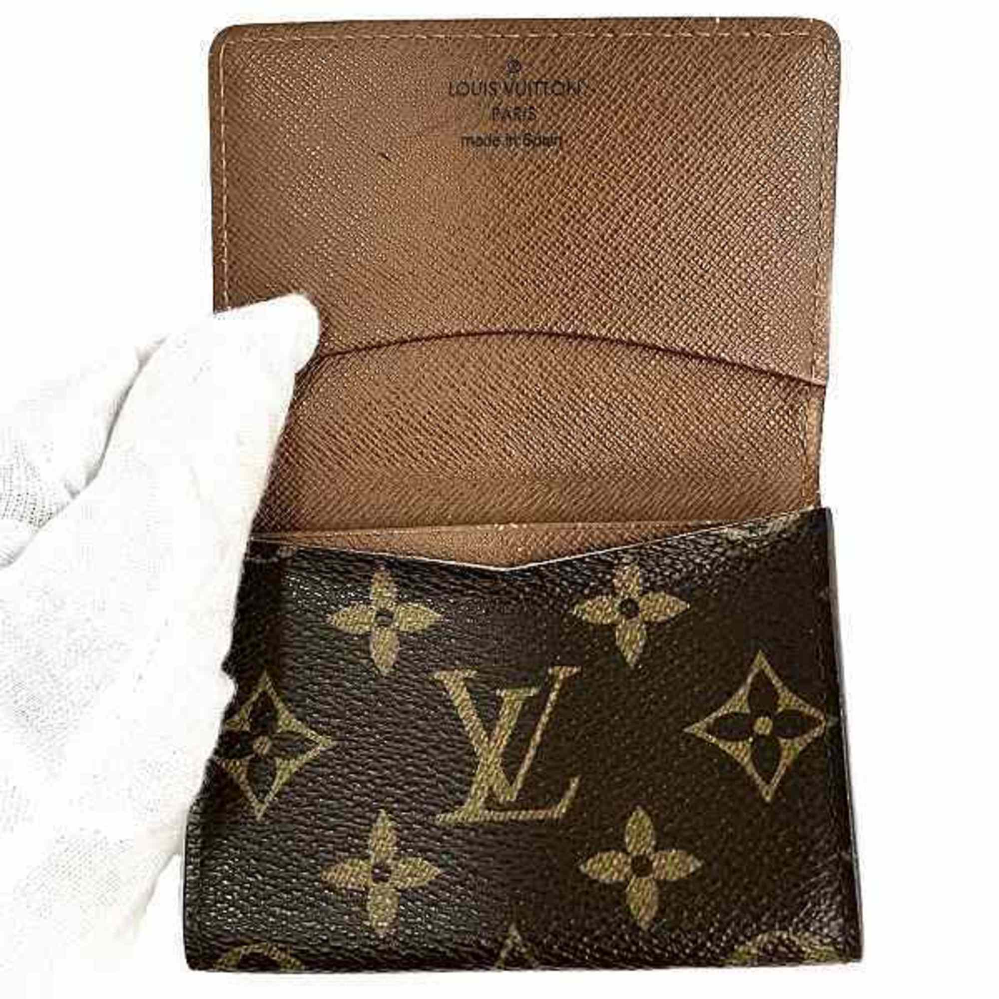Louis Vuitton Monogram Envelope Carte de Visite M62920 Business card holder/card case, accessories, business holder, men's, women's