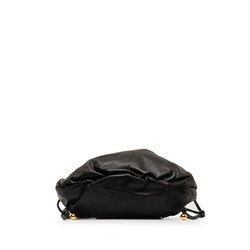Bottega Veneta Medium The Valve Handbag Tote Bag Black Leather Women's BOTTEGAVENETA