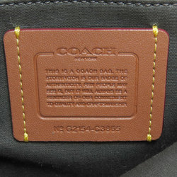 Coach C3865 Field Tote 22 Signature Handbag Canvas/Leather Women's COACH
