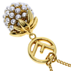 FENDI Fruit Motif Faux Pearl Necklace for Women