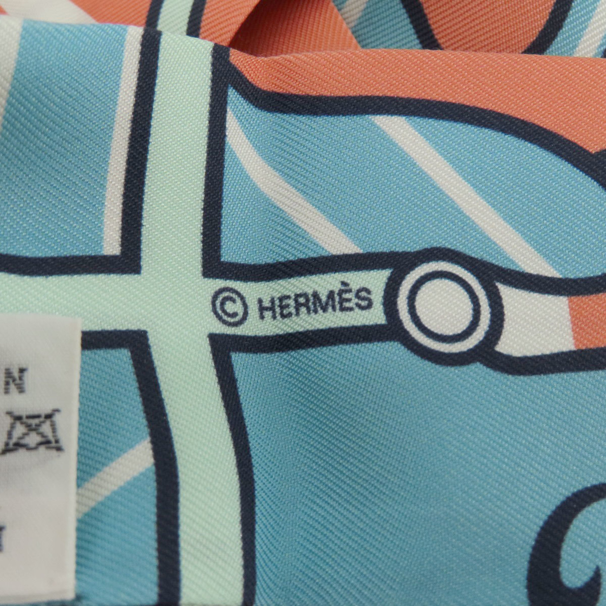 Hermes Twilly Scarf Silk Women's HERMES