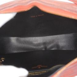 Louis Vuitton Shoulder Bag Epi Jone Fille M52157 Castilian Red Women's