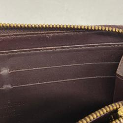 Louis Vuitton Long Wallet Monogram Zippy M93522 Amarante Men's Women's