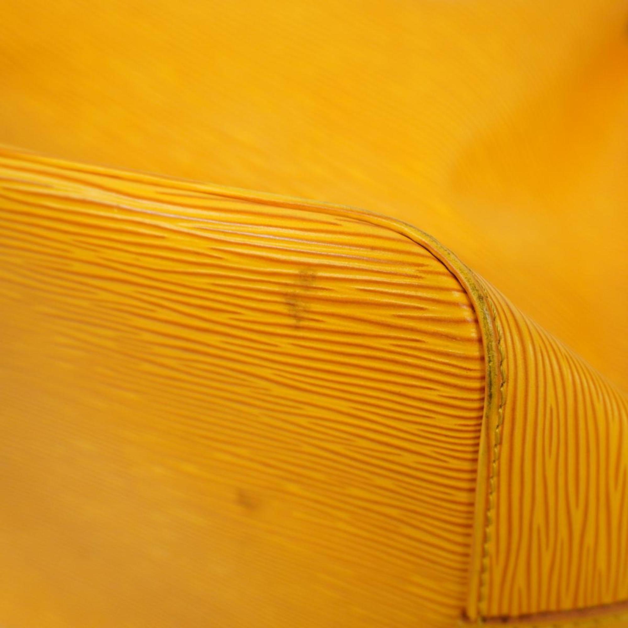 Louis Vuitton Shoulder Bag Epi Petit Noe M44109 Jaune Ladies