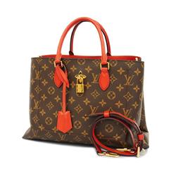 Louis Vuitton Handbag Monogram Flower M43553 Coquelicot Women's