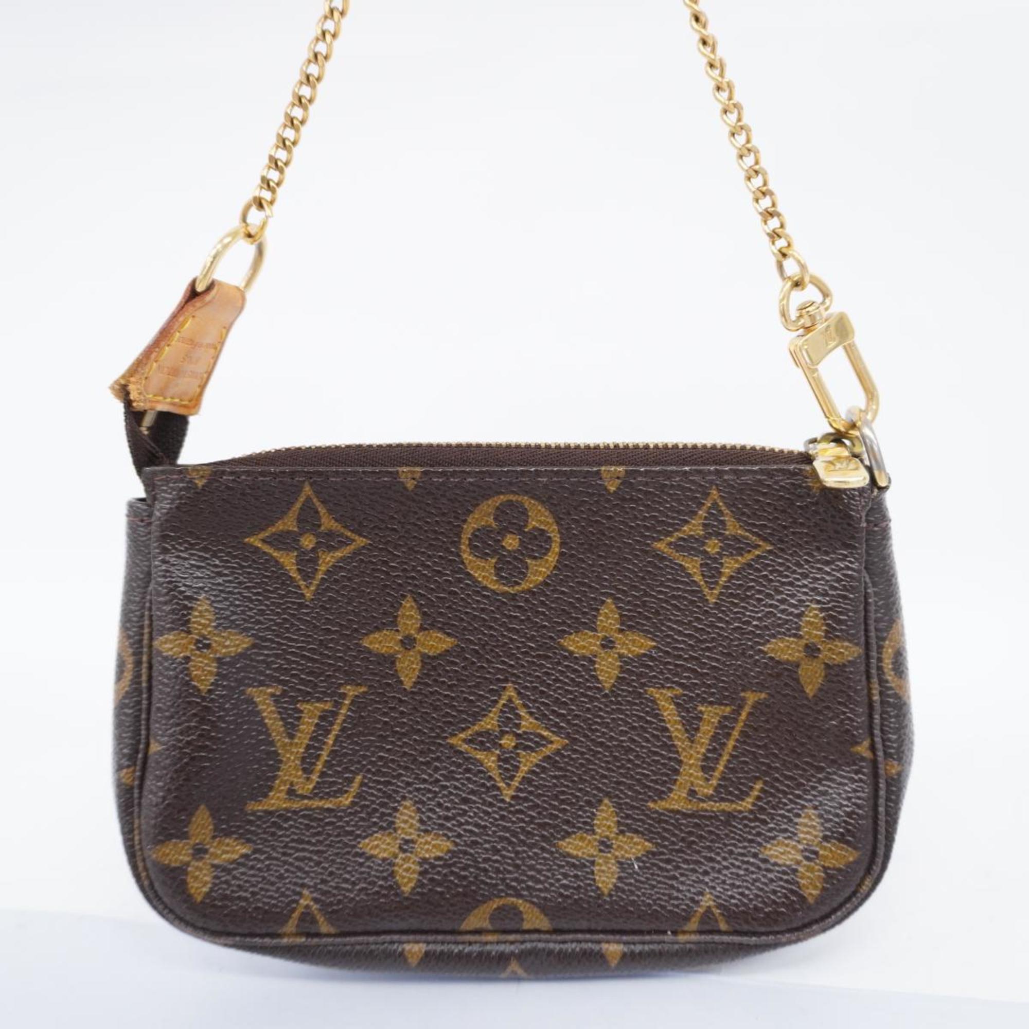 Louis Vuitton Pouch Monogram T&B Pochette Accessoires M60153 Brown Women's